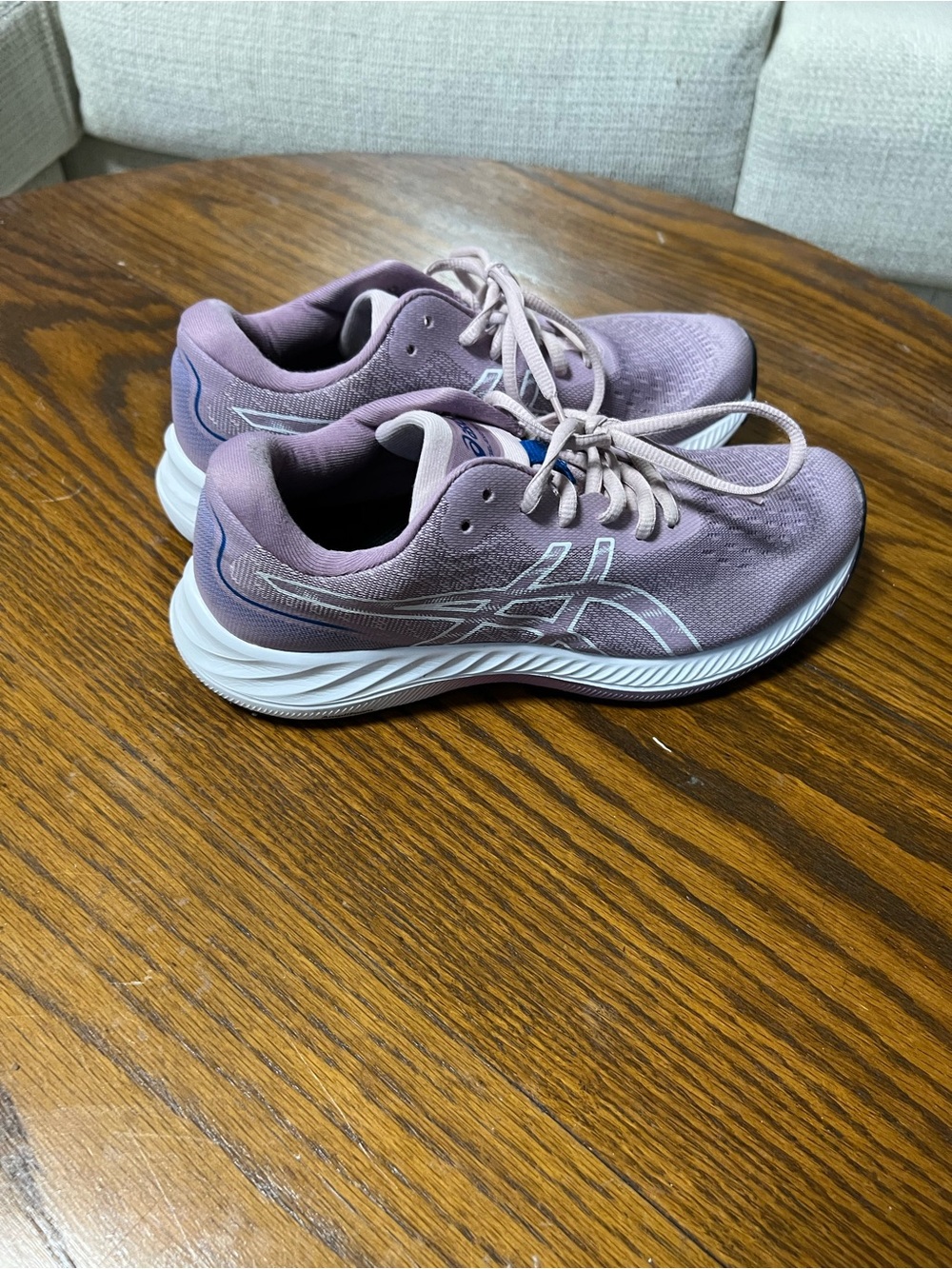 ASICS Women's Lavender-Pink Athletic Running Shoes